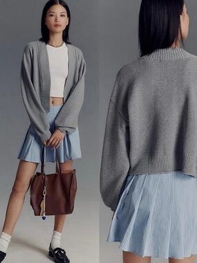 Anthropologie Textured Women's Cardigan Sweater